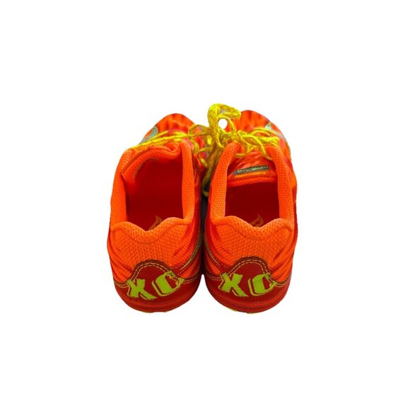 Saucony Orange Spike Track Shoes w Spikes Sz 10 Athletic Sporty Athlete - Picture 6 of 8